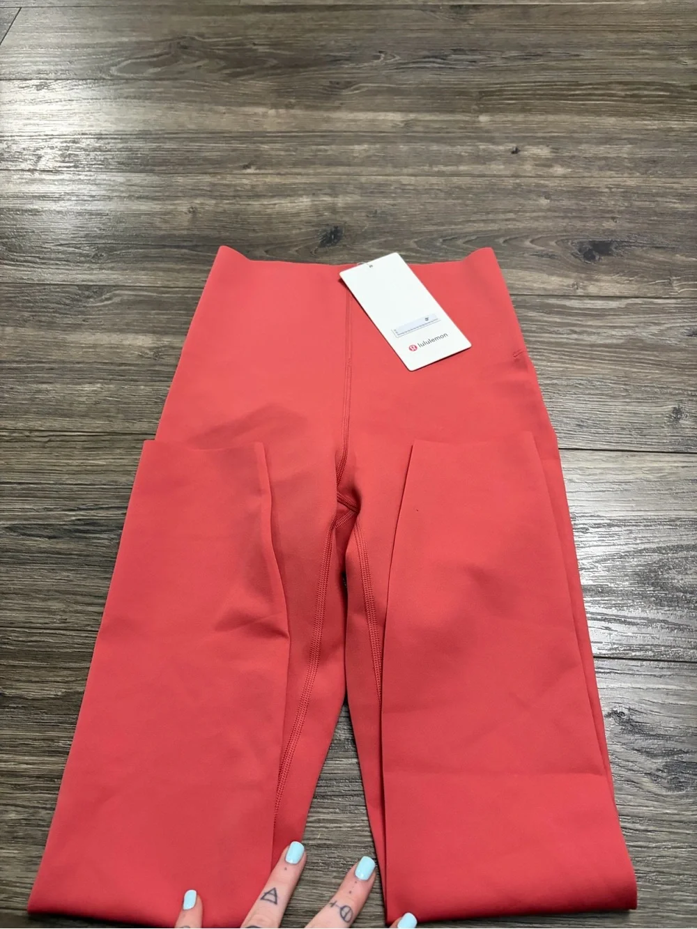 NWT Lululemon Glow Up Super-High-Rise Tight 25” (Desert Red) Size 4